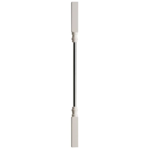 Axxys Solo White / Chrome Spindle 900mm