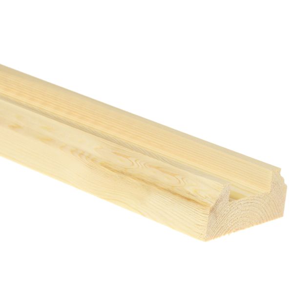 Pine Baserail 4200mm - 41mm Groove & Infill