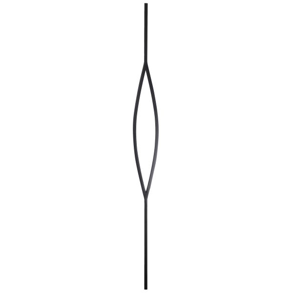 Iron Black Tear Drop Frame Spindle 1117mm