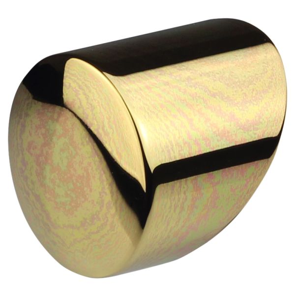 Forge Brass Handrail End Cap - 45mm Diameter - Pair
