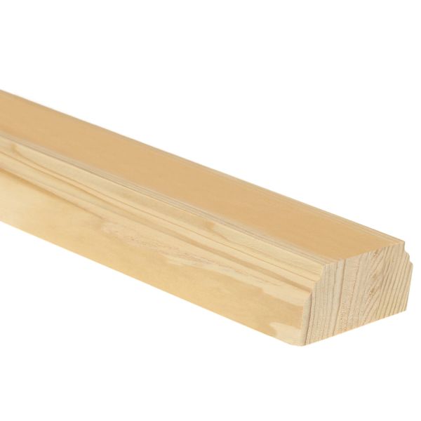 Hemlock Ungrooved Baserail 4200mm
