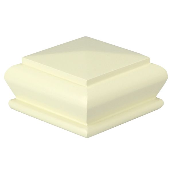 White Primed Pyramid Cap 70mm