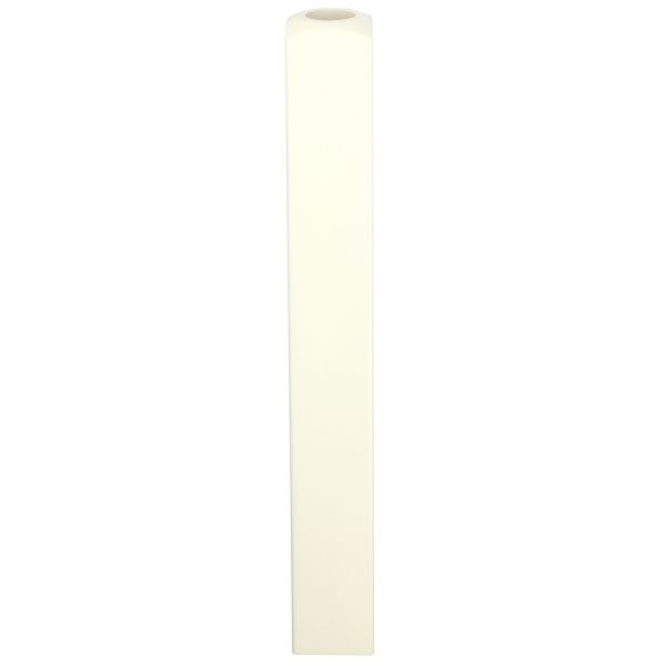 White Primed Newel Base 700mm x 90mm