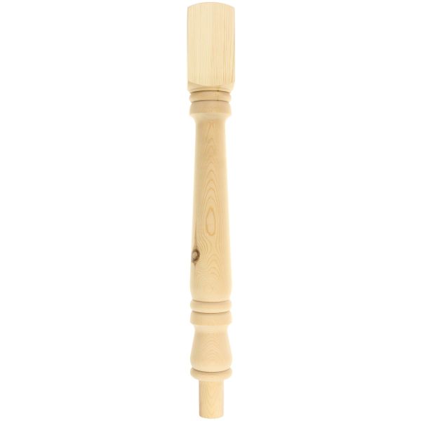 Pine Plain Turned Newel Post 120mm