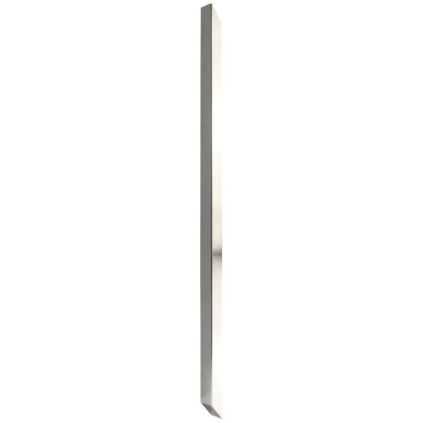 Forge Square Brushed Nickel Rake Spindle, 840mm x 32mm (Multipack of 10)