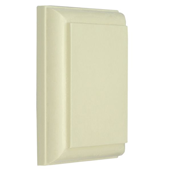 White Primed Square Wall Patrice