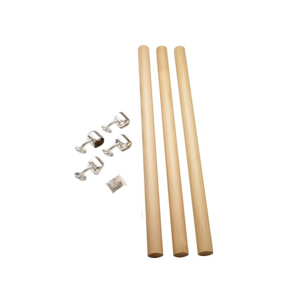 Axxys Rail in a Box - Oak & Chrome Set