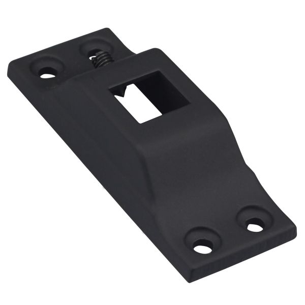 Matt Black Landing Fitting for Square Metal Spindles - x5 pairs