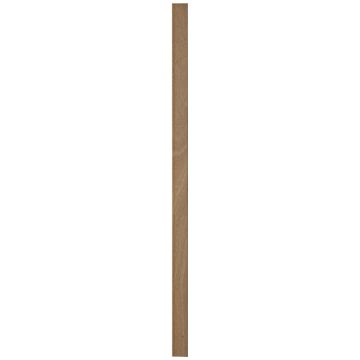 Dark Hardwood Square Plain Spindle