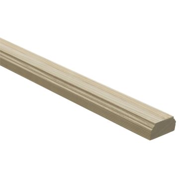 Ash Ungrooved Baserail 4.2mtr