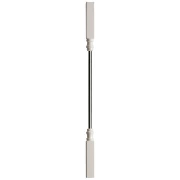 Axxys Solo White / Chrome Spindle 900mm
