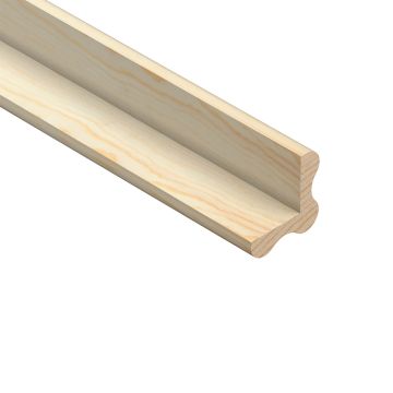 Pine Birds Mouth Corner Angle 2400x18mm