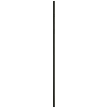 Iron Matt Black Tube Spindle 875mm