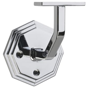Chrome Octagonal Wall Bracket