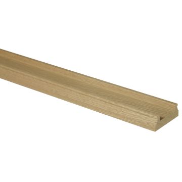 Richard Burbidge Classic Oak Baserail 4200mm - 41mm Groove & Infill