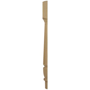 Richard Burbidge Classic Oak Fluted Half Newel Post