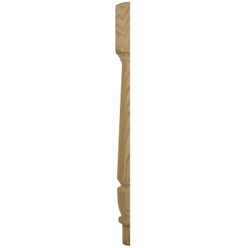 Richard Burbidge Classic Oak Half Newel Post 90mm