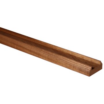 Dark Hardwood Baserail