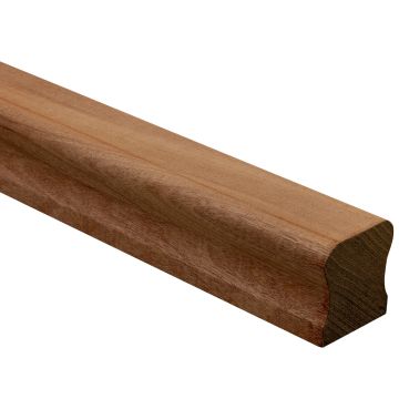 Dark Hardwood HR Ungrooved Handrail 4200mm