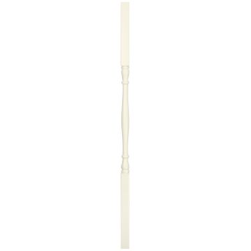 White Primed Edwardian Spindle