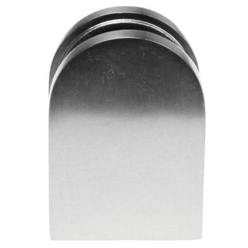 Brushed Nickel Glass Bracket / Clamp for 10mm Glass