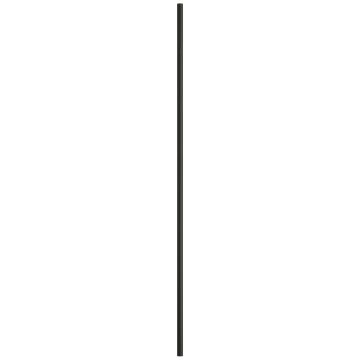 Iron Matt Black Tube Spindle 1100mm
