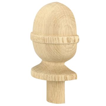 Oak Acorn Cap 120mm Half
