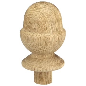 Oak Acorn Cap 82mm Half
