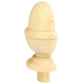Pine Acorn Cap 82mm Half