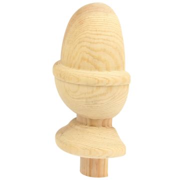 Pine Acorn Cap 90mm Half
