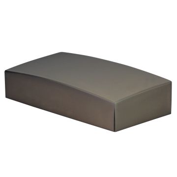 Forge Gunmetal Half Flat Cap 90mm