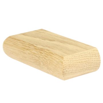 Oak Flat Cap 90mm Half