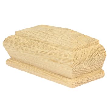 Oak Pyramid Cap 90mm Half