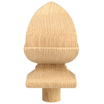 Oak Square Acorn Cap 90mm