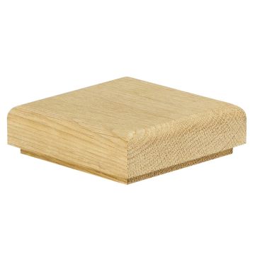 Oak Shadow Newel Cap 90mm 