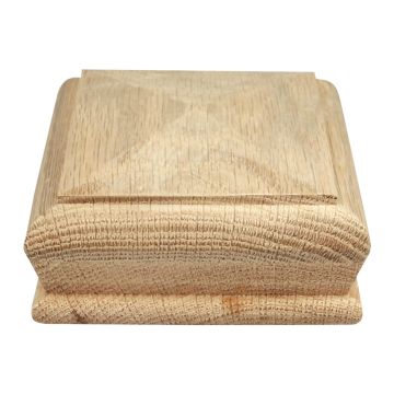 Oak Double Pyramid Cap 180 x 90mm