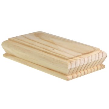 Pine Double Pyramid Cap 180 x 90mm