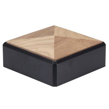 Forge Black & Walnut 90mm Cap