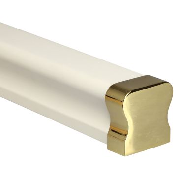 Forge Brass HR Handrail End Cap - Pair