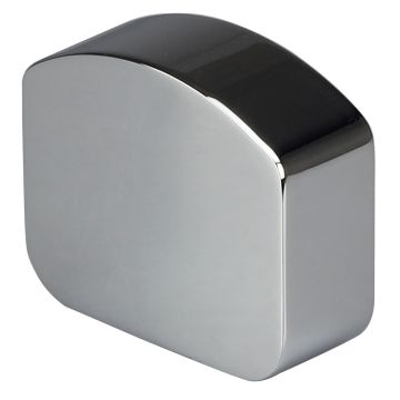 Forge Chrome MD Handrail End Cap - Pair