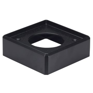 Forge Black Newel Base Connector 90mm