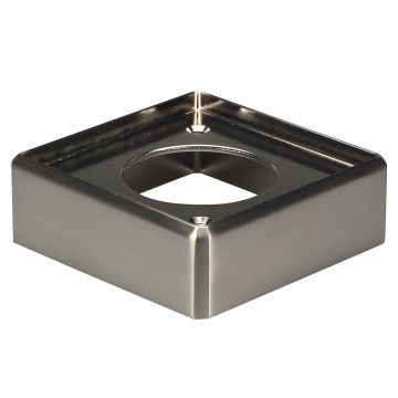 Forge Nickel Newel Base Connector 90mm