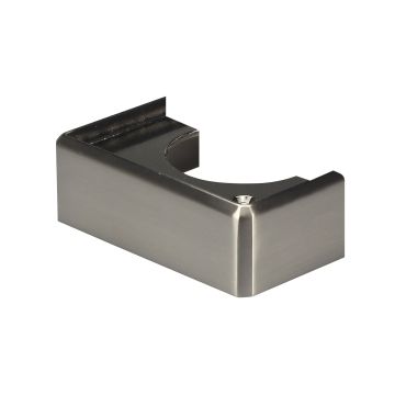 Forge Nickel Newel Base Connector 90mm Half