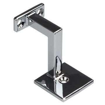 Forge Chrome Square Wall Bracket