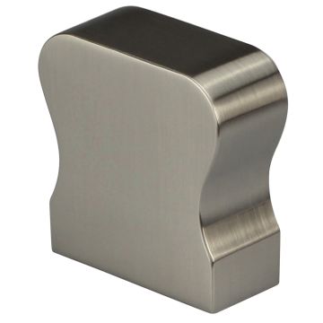 Forge Brushed Nickel HR Handrail End Cap - Pair