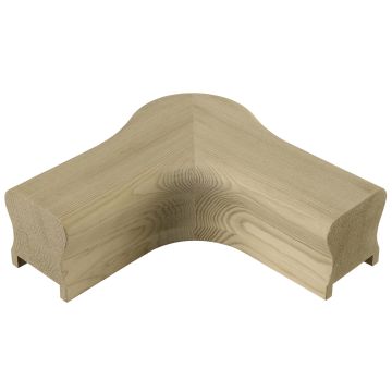 Hemlock HR Handrail Horizontal Cap Turn