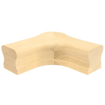 Pine HR Handrail Horizontal Cap Turn
