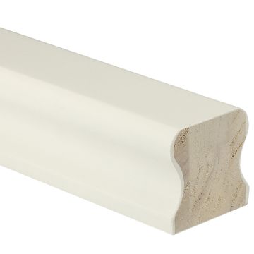 White Primed Ungrooved HR Handrail 4200mm