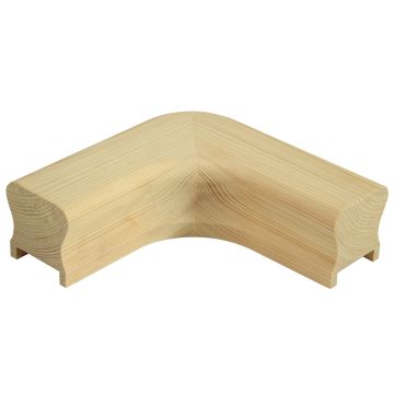 Pine HR Handrail Horizontal Turn