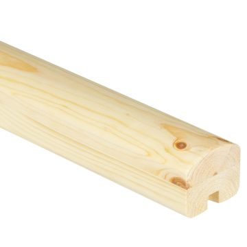 Pine MD Iron Handrail with Infill